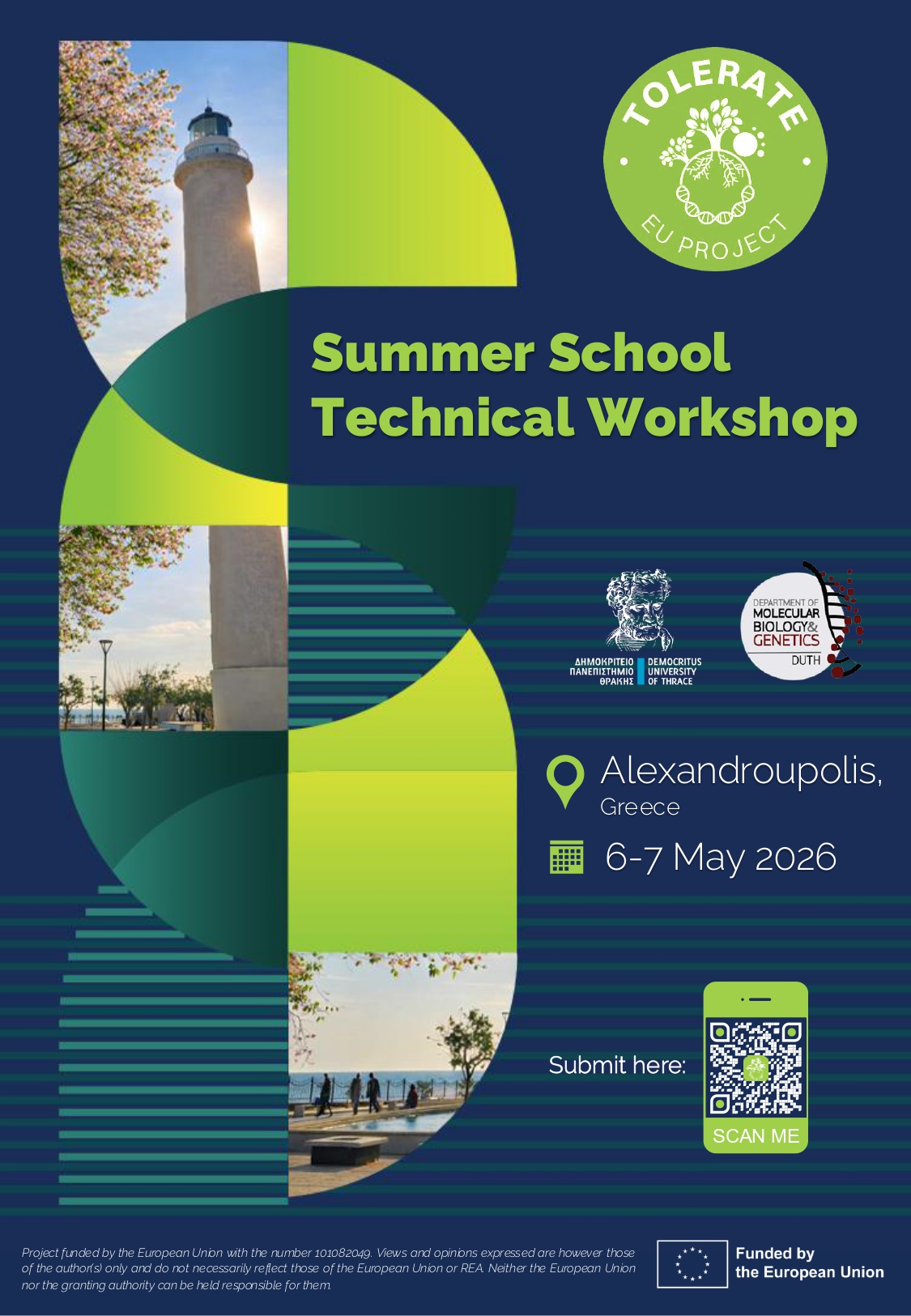 Tolerate SummerSchool A4 Flyer advertisement 1 page 0001